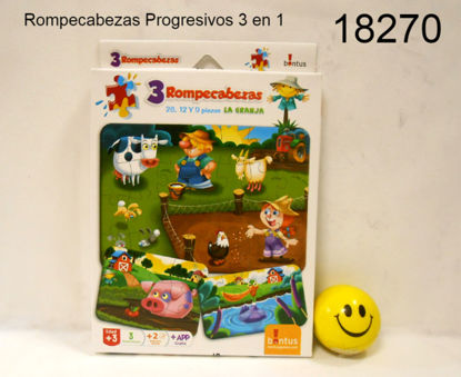 Imagen de ROMPECABEZAS PROGRESIVO LA GRANJA 9.24